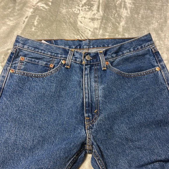 Levi’s Men’s 505 Regular Fit Jeans Size 34-29 - Picture 3 of 9